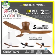 ACORN Creation DC168H 42/48" with Wi-Fi Enabled, Remote & Optional 20W Tricolour LED Light