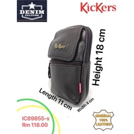 Original Kickers Genuine Leather Waist Bag 89855