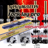 original TOBAKI FORK LAY RPO Y15 LC135 4S fork cnc lower 1.5inch 1.5 inci