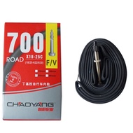 READY STOCK Chaoyang tyre road bicycle inner tube 700 × 23C 18c 25c tire presta tubes 700C FV 60mm roadbike | 20 x 1.50/1.75 AV 33mm | 26 x 1.75/2.125 AV 48mm