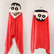 蠟筆小新 毛毯 午睡被 冷氣被 披肩 毛氈 空調被 斗篷 Crayon Shin-chan 小白 小葵 妮妮 左衛門 豬仔 小豬 恐龍 妮妮 靠墊 裝飾 家居 日用品 睡衣 毛氈 公仔 禮物 送禮 實