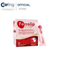 Ferrolip FORTE Iron & Multivitamin Lemon Flavor | Blood Health & Nutritional Support Formula