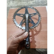 20 Taiwanese old school bmx bicycle crankset marking 165