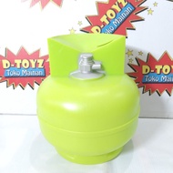 Pineapple Piggy Bank Toy with LPG Gas Cylinder