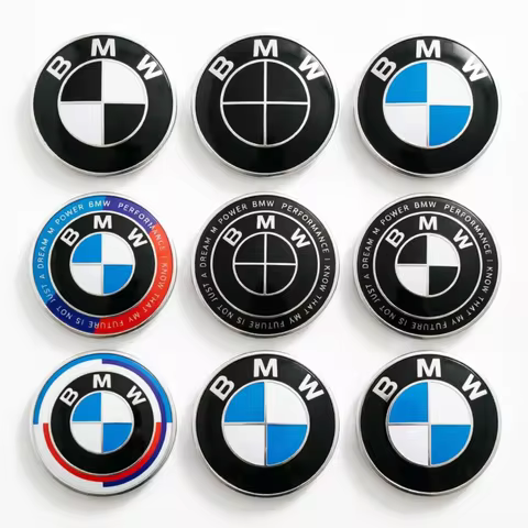 ccc BMW GROUP 4Pcs 56/68mm Car Wheel Center Hub Cap BMW E87 M Performance E36 E46 E60 E90 E91 E92 E9