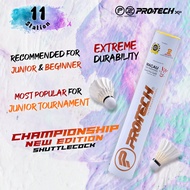 Protech Championship New Edition Badminton Shuttlecocks