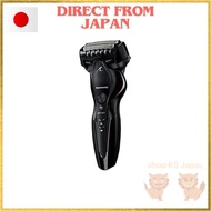 【Direct from Japan】Panasonic men's shaver Ramdash, 3 blades, bath shaving possible, black ES-CST2T-K