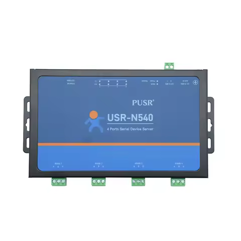 USR-N540 4 Serial Ports RS485 To Ethernet TCP/IP Converter Device Server Modbus RTU to TCP MQTT