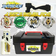 SB Brand Beyblade Burst Toys Box Set 4 PCS Beyblade Spinning Top Storage Box With Handle Launcher