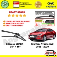 Genuine Silicon Wiper / Hybrid Wiper (For Hyundai Elantra/Avante 2015-2020)