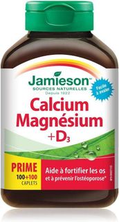 JAMIESON 鈣鎂+D3 200粒	064642026743