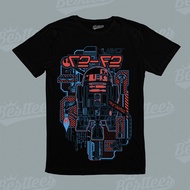 2025 Kidsmenwomen Popular R2D2 Robot Mechanical Tshirt