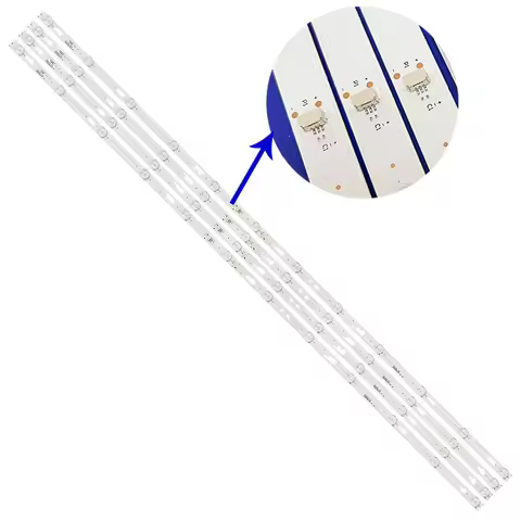 LED Strip For panasonic TC-55GX500P TH-55FS435Q L55M5-5ASP 55R82 55E31 L55M5-AD 55D1200 Manta 55LUS7