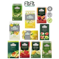 Ahmad Tea Jasmine Green Tea/Detox/Fruit Tea/Lemon&Ginger/Camomile&lemongrass/Peach&Passion Fruit/App