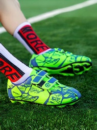 Boys soccer shoes low cut soccer shoes grass anti slip training sports shoes outdoor shoes