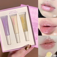 Fruity Flavor Lip Balm Lip Milk Cream Moisturizing Transparent Lipstick Coconut Grape Hydrating Jelly Lip Care Oil Cosmetic Base