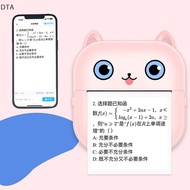 DTA Mini Printer For  And Android, Wireless Mini Photo Printer Label Printer, Portable Mini Thermal 
