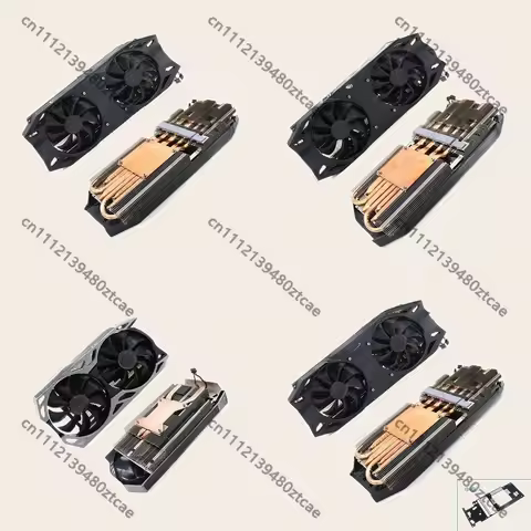 New GPU Radiator Cooler for RTX 2060 2070 Super 2080 Super KO Video Card Cooling Fan