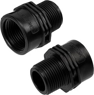 AERZETIX - C75035 - Set of 5 reducers for screwing in male-female 3/4"x3/4" - maximum pressure 10 ba