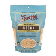 Bob’s Red Mill High Fiber Oat Bran Hot Cereal 高纖燕麥麩皮 熱麥片 18oz / 510g【039978041432】