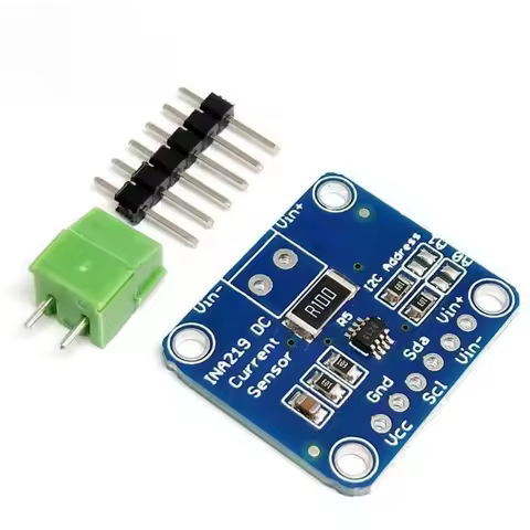 5PCS INA219 I2C Bidirectional Current Voltage Power Monitor Sensor Module Zero Drift DIY