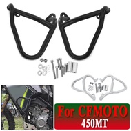 450MT Fit For CFMOTO 450 MT Motorcycle Engine Guard Highway Crash Bar Frame Protection Bumper Fit Fo