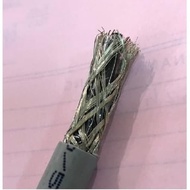 Screen Cable LiYCY Cable 2 x 0.75mm / 2x0.75mm Gray