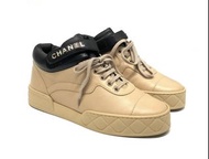Chanel 全新全皮運動鞋