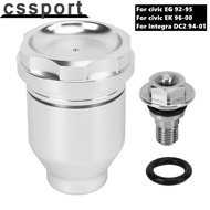 Clutch master cylinder aluminum reservoir brake clutch pump oil tank For Honda Civic EG 92-95 EK 96-