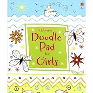 Usborne Doodle Pad for Girls Paperback Kids Activity Book