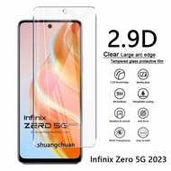 Tempered glass for Infinix Zero 5G 2023 Zero 5G 2022 2.9D Clear Large arc edge Screen Protector