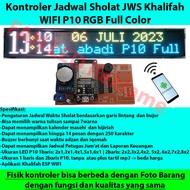 JWS Controller WIFI P10 RGB Prayer Schedule
