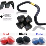 Bartape motif carbon oval taiwan pelindung stang sepeda pembalut stang bicycle komponen sepeda bicyc