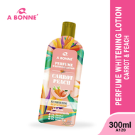 A Bonne Perfume Whitening Lotion 300ML - Carrot & Peach ( A120 )
