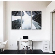 Skyscraper Canvas - 24x36 / 3 Panels