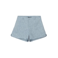 STUDIO UNKNOWN - Quinn Linen Shorts กางเกงขาสั้นลินินไม่มีขอบ