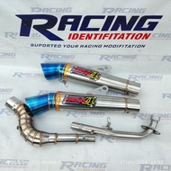 SPEC OPEN DAENG SAI4 FOR XRM SMASH Wave100/110/125 Ex5 Lagenda Srl110/115 Kriss110 Sym110 Wavedash