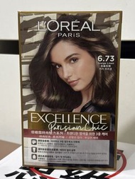 L'Oréal Paris Excellence 染髮劑 6.73 亞麻灰棕