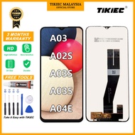 TiKiEC ORI LCD Samsung Galaxy Compatible For A03/A02S/A03S/A035/A04E Glass Original Touch Screen Dig