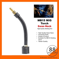 MB15 Mig Swan Neck / Mig torch Accessories / welding mig accessories / gas nozzle / contact tip / mi