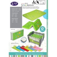 MyDear 3 FOLD-ABLE PlayPen MATTRESS