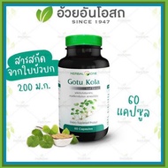 🔥แท้💯%🔥ค่าส่งถูก🚘สารสกัดใบบัวบก Herbal One อ้วยอันโอสถ 60แคปซูล