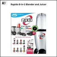 JML Rapido 8-in-1 Blender and Juicer | Juice Extractor | Food Processor | Rapido Blender