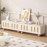 TV Stands, Modern Entertainment Center for TVs Up to 60 Inches, TV Console with Adjustable Shelves, 