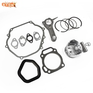 [BTQN] Piston Ring Connecting Rod with Seals Gasket Engine Kit for Honda GX390 13HP