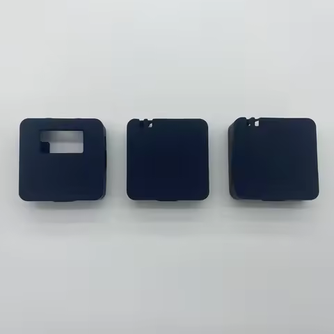 Black Silicone Gel Microphone Cover for RODE Wireless Go I Mic Portable Protective Rubber Case Frame