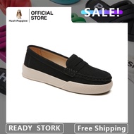 Hush Puppies รองเท้าผู้หญิง รุ่น AILEEN HP 8WCFB6083A สีดำ รองเท้า รองเท้าแบบสวม Women Flat Shoes Bo