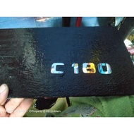 Custom Mercedes c180 emblem