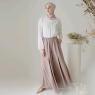 Palazzo Pants Wanita Celana Kulot Palazzo Celana Kulot Wanita Celana