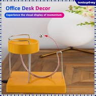 [tenlzsp0] Perpetual Motion Infinite Jumping Toy Gadget Physics Art Sculpture Revolving Ornament Off
